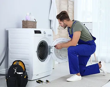 Repairing a front load washing machine
